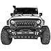 Hooke Road for Jeep JK Shark Grill Matte Black Front Grille Grid Compatible with Jeep Wrangler JK 2007-2018 Rubicon Sahara Sport Unlimited