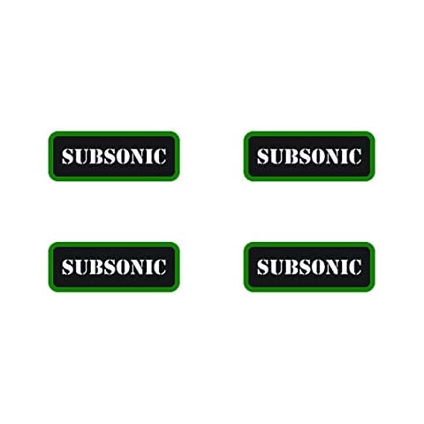 fagraphix (4X Subsonic Ammo Can Sticker Set for Ammo Case Decal 2A Molon Bullet Cover