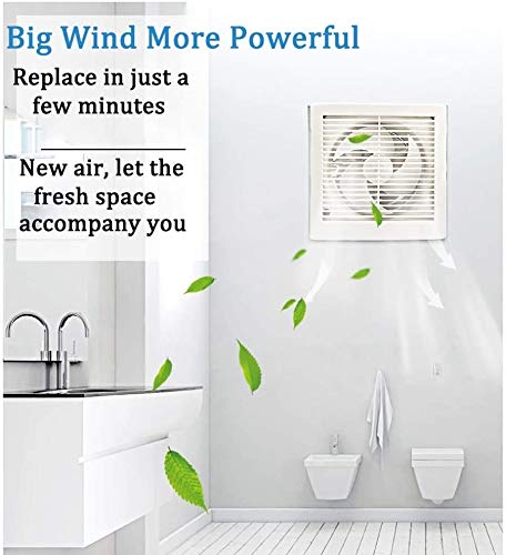 Extractor Booster Fan para ventilación de ventana con tubo para baño, cocina, hogar y oficina miniatura 6