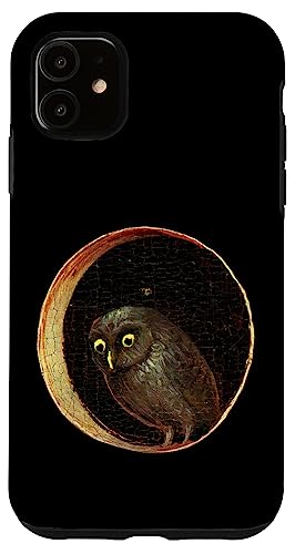Hieronymus Bosch Owl Garden of Earthly Delights Case for iPhone 11