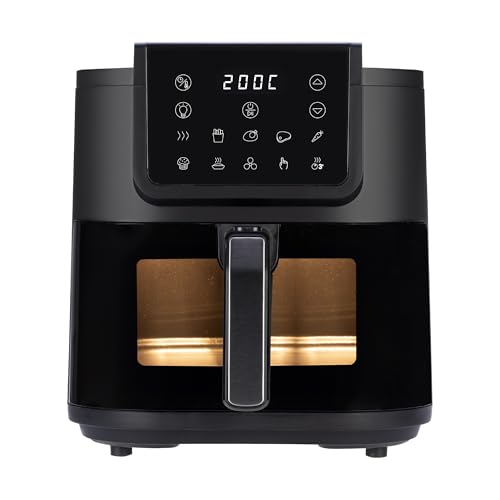 Ardes Friggisana Infinity ARFRYA08LV - Friggitrice ad aria con finestra 8 litri - Airfryer +35% di...