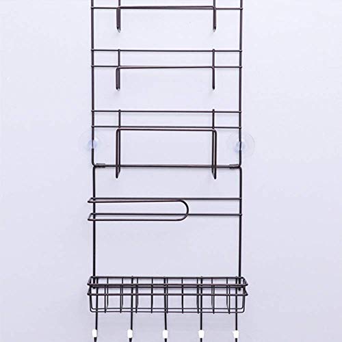 Home Refrigerator Side Rack Refrigerator Rack Punch Free Gewürzregal Kühlschrank Hängegestell Regal für Gewürze, Gewürze und Gläser