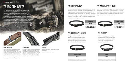Magpul Tejas Gun Belt El Empresario, Light Brown, 44 #TOP4