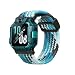 Produktbild kwmobile Ersatzarmband kompatibel mit imoo Watch Phone Z1 / Z7 / Z6 Armband - Nylonarmband mit Magnetverschluss - Hellblau