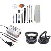 Television Replacement Parts Tools Kit with Heavy Duty Suction Cup and LED Tester and Trim Removal Tool for TV LCD LED Backlight Strip Screen Repair Tool
