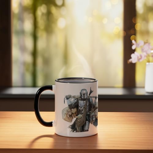 Star Wars The Mandalorian Mando Mug Cerámico 11oz miniatura 3
