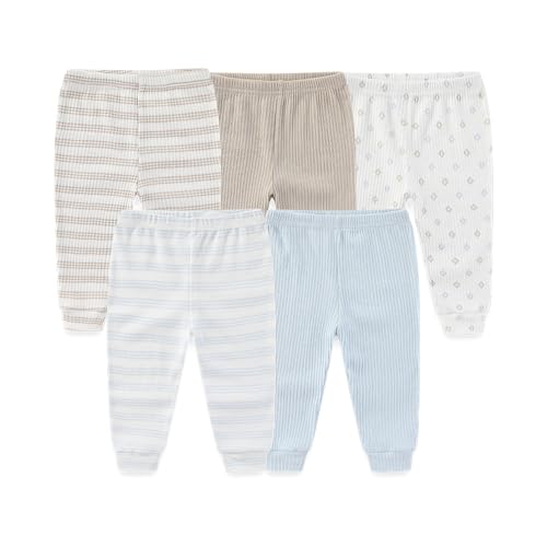 Image of Kiddiezoom Newborn Baby Layette Set 10-Piece with Bodysuits and Pants Set for Unisex Baby Gift Sets