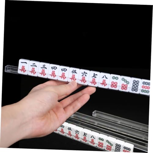 Soporte mini Mahjong U en forma de U 4 piezas miniatura 6