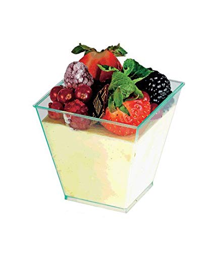 zapalorzo verrine Plastique évasée réutilisable 8 cl x 50 pièces l.50mm x l.50mm x h.45mm Cover