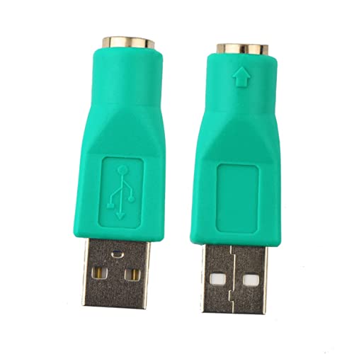 Mikikit USB to Adapter Female to USB Male Converter for Keyboard and Mouse Easy Installation No Software Driver Needed