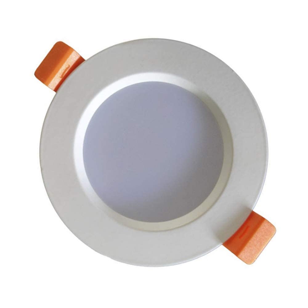 Faretti, Faretti a Led a Basso Profilo da Incasso e a Superficie, Luce a Disco Rotonda 3000K Bianco Caldo, Certificazicri80, Plafoniera Bianca Sottile, Faretto a Scomparsa Ermetico, Luce Diurna a Stel