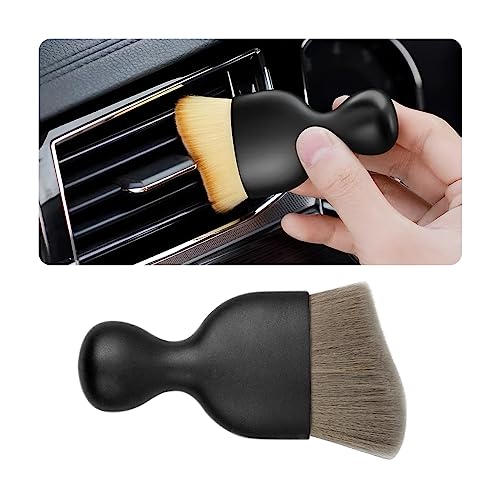 Blilo Car Interior Detailing Brush, Auto Soft Hair Cleaning Brushes,