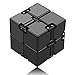 Produktbild SWZY Infinity Cube,Zauberwürfe, Unendlicher Würfel Spielzeug Magic Unendlicher Flip Würfel Dekompression Spielzeug, Tötungs Zeit Zappeln Spielwaren Stressabbau Würfel (Schwarz)