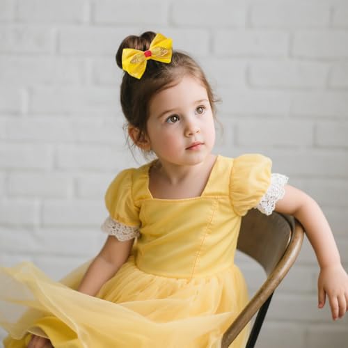 Set de 10 pinzas de moño para cabello de niñas y mujeres miniatura 7