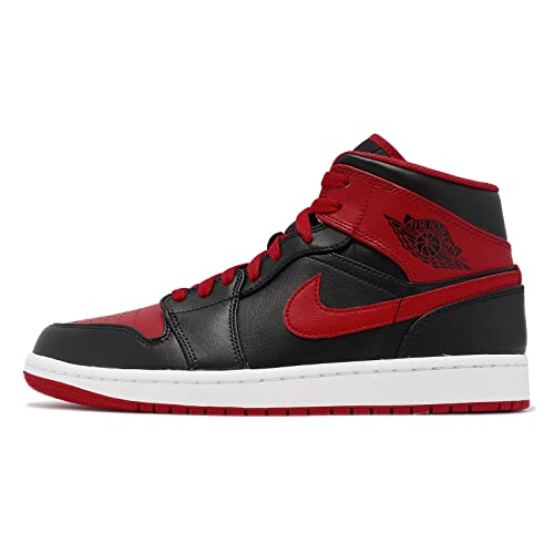 [iCL] GAW[_ 1 ~bh Y JWA V[Y Air Jordan 1 Mid Alternate Bred Black Red DQ8426-060, 26.0 cm [sAi]
