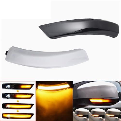 Espejo retrovisor Focus Mk4 intermitente dinámico con acabado óptico resistente 2