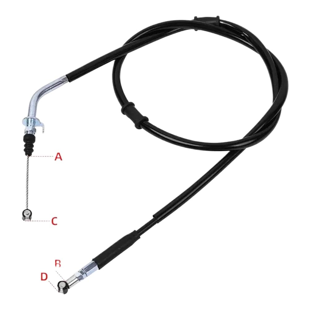 Cable de línea de control de embrague ajustable compatible con YZ450F 2014 2015 2016 2017 YZ250FE YZ250F 2014 2015 2016 2017 2018 YZ250 YZ450