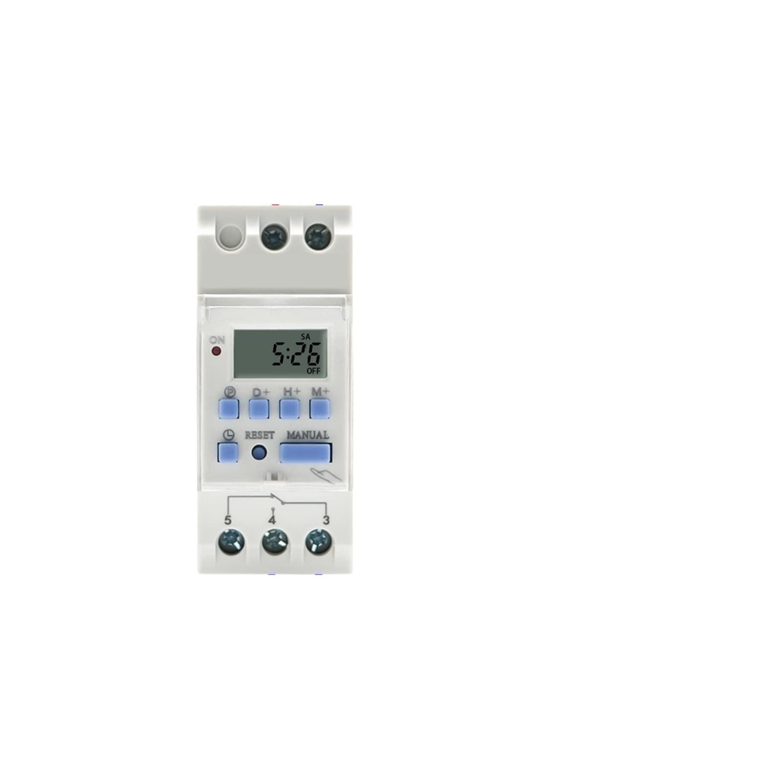 Minuterie programmable 7 jours pour éclairage extérieur et jardin