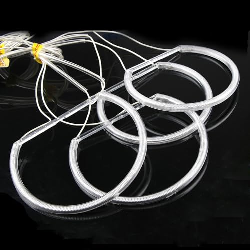 4x 131MM CCFL Halo Ring Cotton Lamp Kit LED Angel