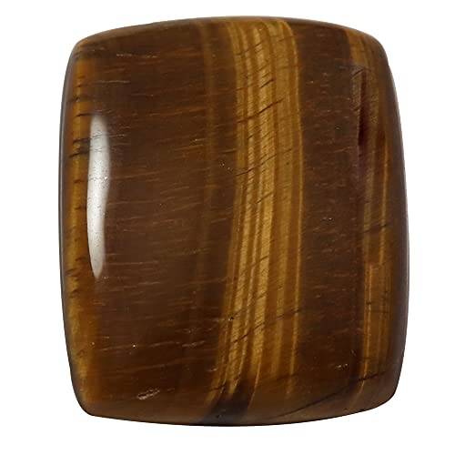 Œil de tigre octogone cabochon pierre naturelle vrac 29,35 carats Qe49