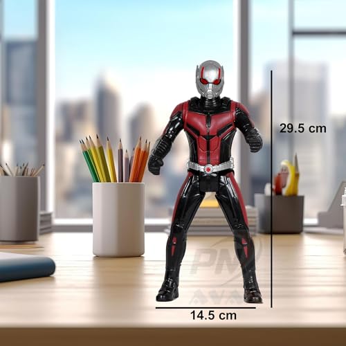 Superhero Action Figure Toys, Kids 12 inch with Light & Sound,Character for Kids (Antt Man)
