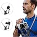 Magnetic NeckPhone Holder for Recording/Streaming,4-in-1 Magnetic & Clip-on Neck Mount Phone Holder for POV/Vlog/Video Content Creator/Ktichen,Potable Hands Free Around Neck Mount for All Smart Phone