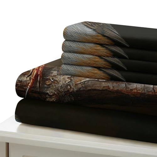 Housse de couette respirante à fermeture éclair parure de lit rétro