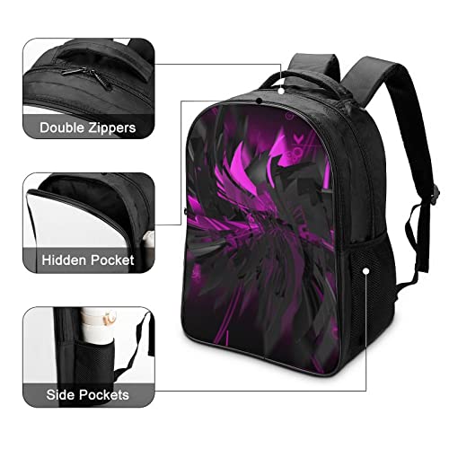 Mochila de moda adolescente con diseño 3D cool resistente al agua 4