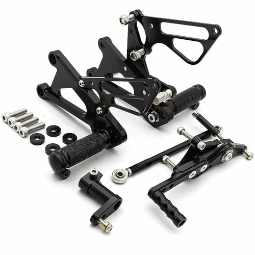 Repose-pieds moto réglables contre la fatigue pilote daytona 675 et street triple 2006-2012