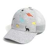 Toddler Baseball hat Baby Cap Sun hat Printed Dinosaur Motif Kids Boys Girls Age 2t-4t 4-8