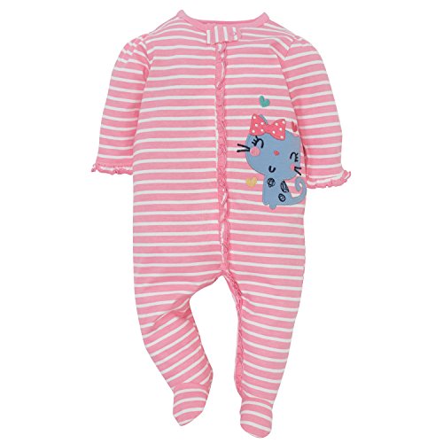 Image of Gerber Baby Boys' 4 Pack Sleep 'N Play Footie