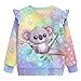XXQGOMG Winter Clothes for Girls Pullover Sweatshirts Size 3-4 Galaxy Koala Sweet Cute Crewneck Sweatshirt for Girls Long Sleeve Graphic Tees Fashion Birthday Party Dance Outfits for Kids
