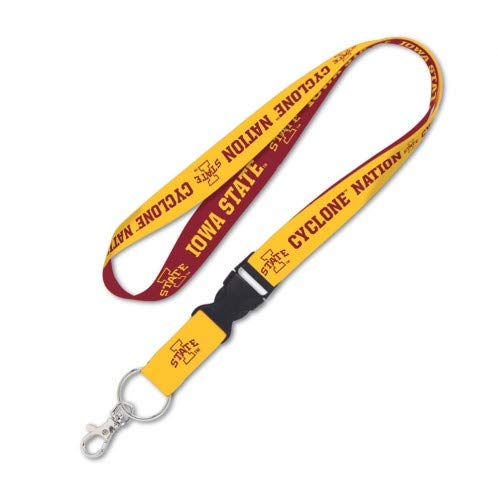 WinCraft Iowa State Cyclones Lanyard with Detachable Buckle, 1