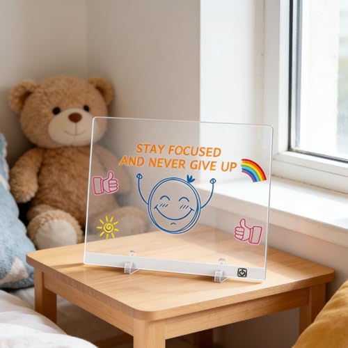 Pizarra luminosa para dibujar con tablero borrable LED y efectos de color 2