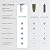 Purewell 0 TDS 7-Stage Gravity Water Filter System with Water Level Window, Certified to Reduce TDS, Lead, Total PFAS (Forever Chemicals), Mercury, and Chlorine, SF-CT-2.25G