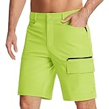 KEFITEVD Leichte Outdoor Bermuda Shorts Herren...