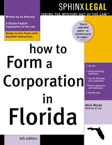 Buy How to Form a Corporation in Florida — BookShops.in