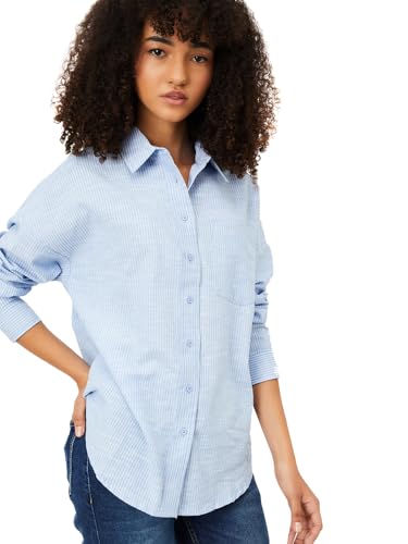 Image of Max Women Cotton Solid Regular Fit Shirt