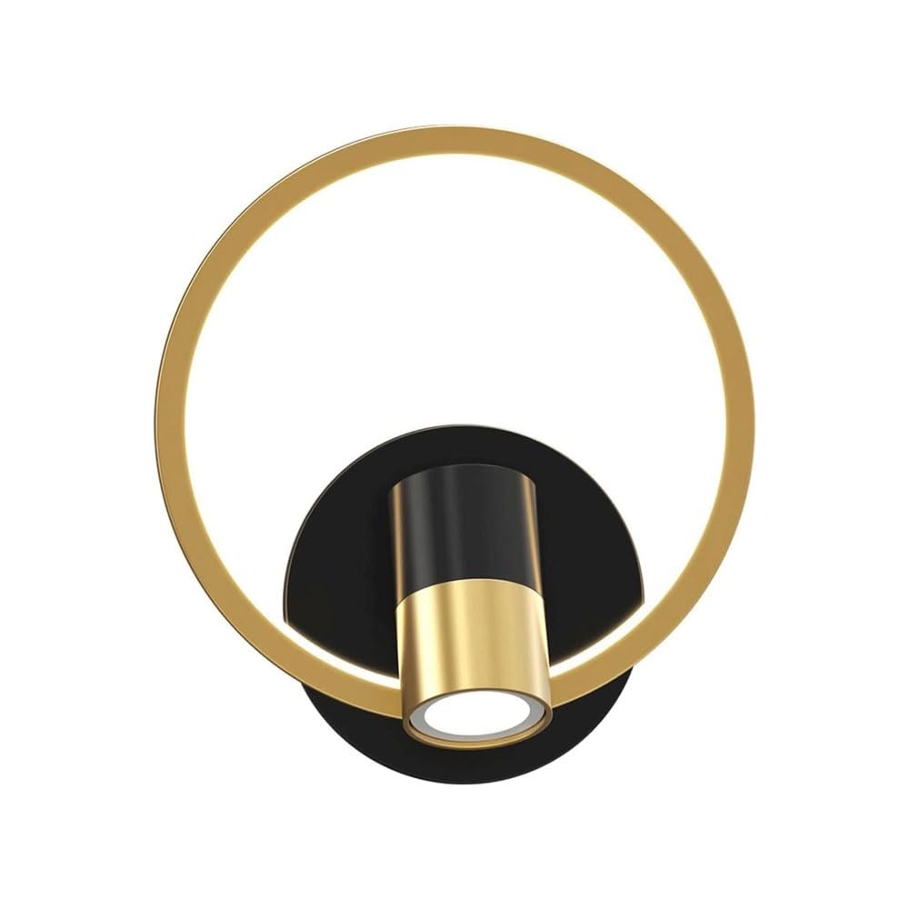 Lámparas de Pared para Dormitorio, luminosidad Ajustable, LED, Foco de Pared Ajustable, Metal, giratorias, para mesita de Noche, Dormitorio y Sala de Estar.