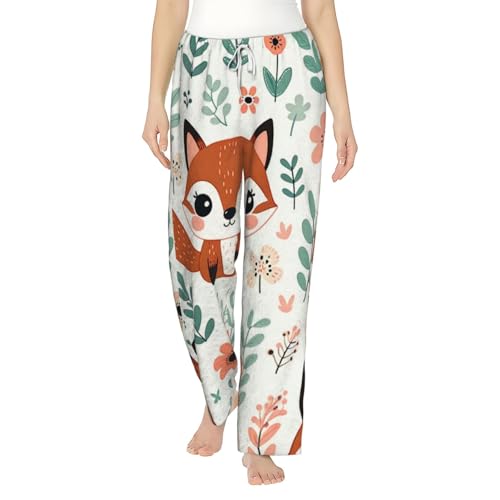 Pantalon de pyjama en polaire femme chaud contre le froid nocturne en flanelle souple
