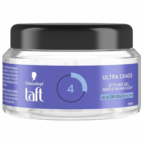 Gel Schwarzkopf Taft Ultra Strong de 3 x 250ml pour fixation forte