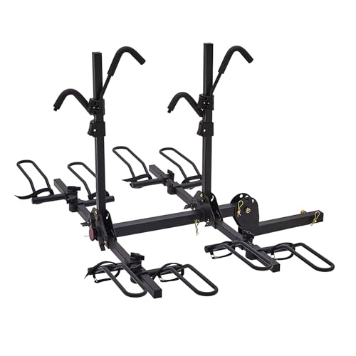 Foldable 4-Bike Rack for RVs