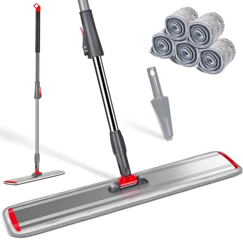 MASTERTOP Mocio Industrile in Microfibra Mocio Commerciale in Alluminio con