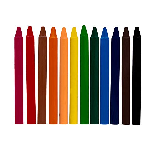 Kit Escolar Volta Aulas Lápis De Cor 24 Cores + Canetinha 24 Cores + Giz De Cera 12 Cores
