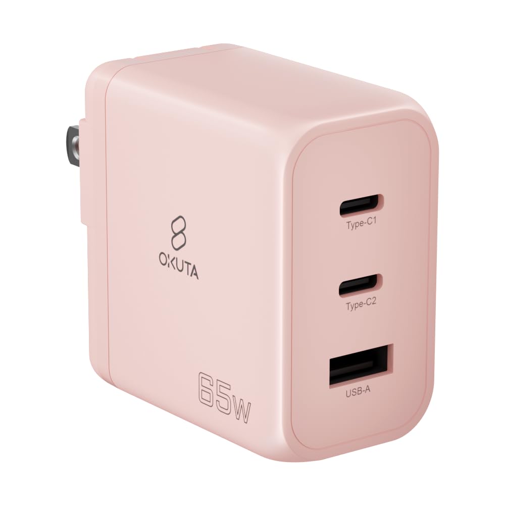 Amazon | 65W 充電器 MacBook 急速充電器 PD 充電器 3ポート USB type