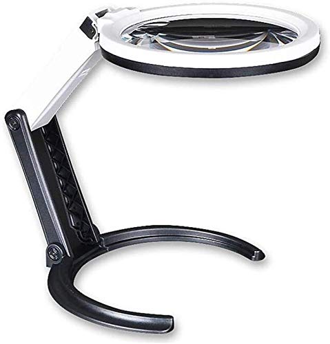 Loupe 10 fois pour soudage et atelier électronique FANDIAO portable