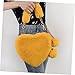 CATIEBYE Adorable Heart-shaped Purse Faux Fur Handbag Stylish Plush Bag for All Occasions
