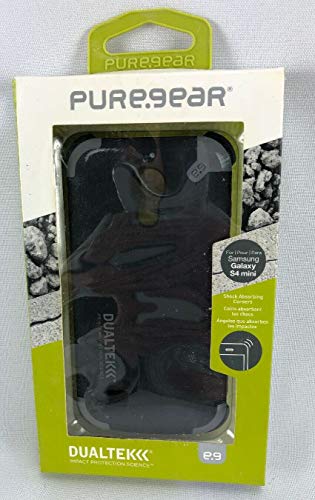 PureGear DualTek Matte Black Case for Samsung Galaxy S4 Mini