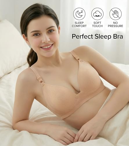 Image of DClub Nursing Maternity Bra Women's Seamless Lace Bras Wireless Breastfeeding Bra Breathable Bralette Pregnant Bras.