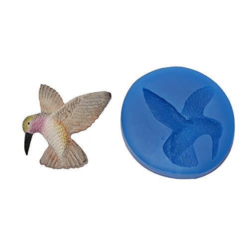 Hummingbird Bird Silicone Animal Mold A259 by First Impressions Molds for Fondant, Gum Paste, Cake, Clay, Resin, Jewelry, Sugar Craft